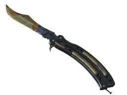 ★ Butterfly Knife | Case Hardened (Battle-Scarred)
