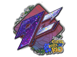 Sticker | 9z Team (Glitter) | Rio 2022