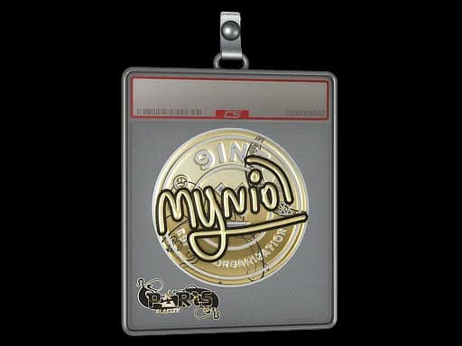 Sticker Slab | mynio (Gold) | Paris 2023