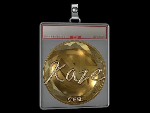 Sticker Slab | Kaze (Gold) | Katowice 2019