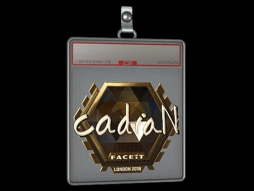 Sticker Slab | cadiaN (Gold) | London 2018