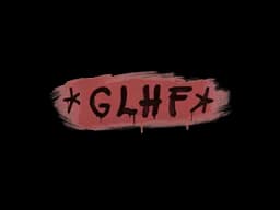 Sealed Graffiti | GLHF (Blood Red)