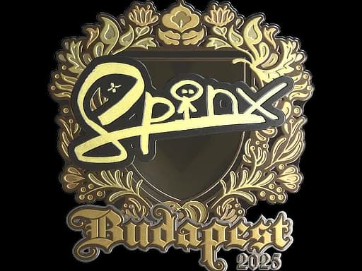 Sticker | Spinx (Gold) | Budapest 2025