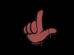 Sealed Graffiti | Loser (Blood Red)