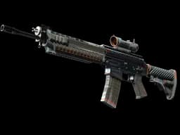 StatTrak™ SG 553 | Phantom (Battle-Scarred)