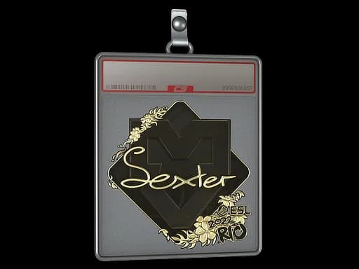 Sticker Slab | dexter (Gold) | Rio 2022