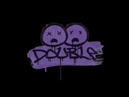 Sealed Graffiti | Double (Monster Purple)