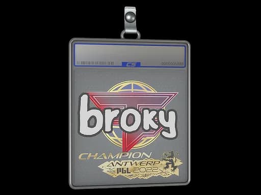 Sticker Slab | broky (Champion) | Antwerp 2022