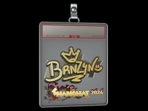 Sticker Slab | brnz4n (Gold) | Shanghai 2024