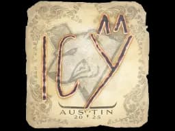 Sticker | ICY | Austin 2025