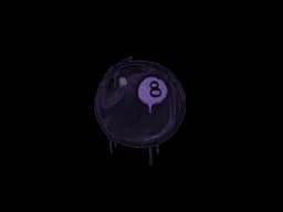 Sealed Graffiti | 8-Ball (Monster Purple)