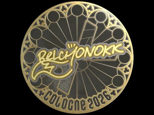 Sticker | BELCHONOKK (Gold) | Cologne 2026