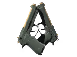 Dual Berettas | Contractor (Field-Tested)