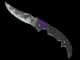 ★ Falchion Knife | Ultraviolet CS2 skin