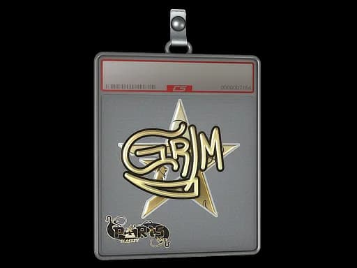 Sticker Slab | Grim (Gold) | Paris 2023