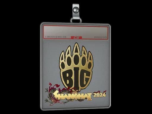 Sticker Slab | BIG (Gold) | Shanghai 2024