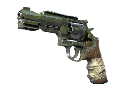 StatTrak™ R8 Revolver | Survivalist (Battle-Scarred)