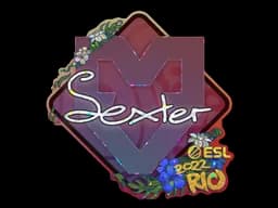 Sticker | dexter (Glitter) | Rio 2022