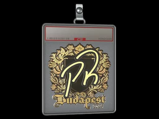 Sticker Slab | PR (Gold) | Budapest 2025