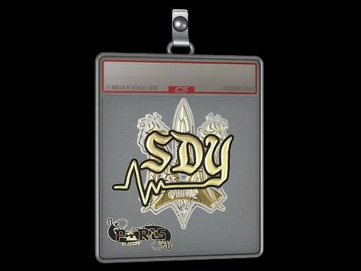 Sticker Slab | sdy (Gold) | Paris 2023