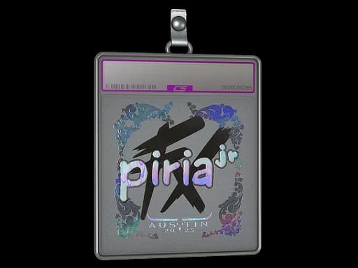 Sticker Slab | piriajr (Holo) | Austin 2025