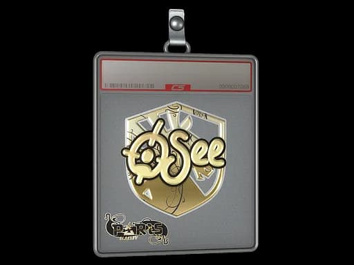 Sticker Slab | oSee (Gold) | Paris 2023