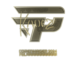 Sticker | kauez (Gold) | Copenhagen 2024