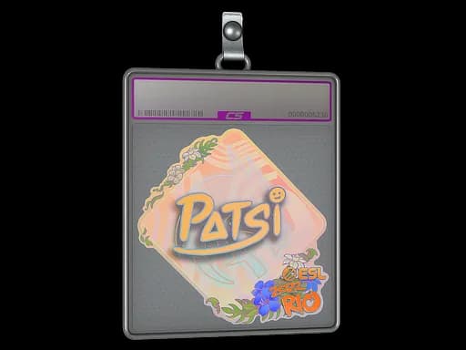 Sticker Slab | Patsi (Holo) | Rio 2022