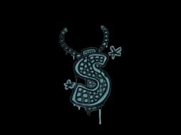 Sealed Graffiti | Bling (Wire Blue)