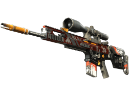 SCAR-20 | Bloodsport (Well-Worn)
