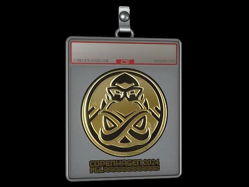 Sticker Slab | ENCE (Gold) | Copenhagen 2024