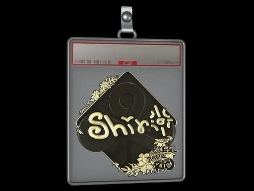 Sticker Slab | sh1ro (Gold) | Rio 2022