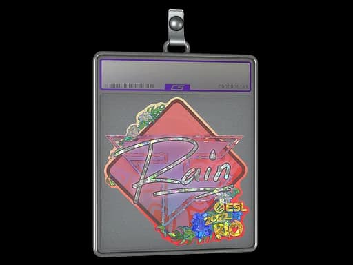 Sticker Slab | rain (Glitter) | Rio 2022