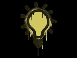 Sealed Graffiti | Lightbulb (Tracer Yellow)