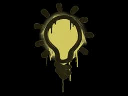 Sealed Graffiti | Lightbulb (Tracer Yellow)
