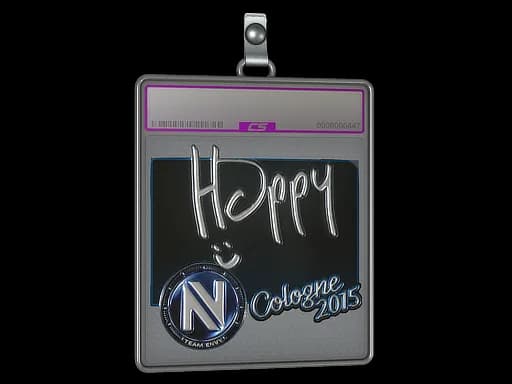 Sticker Slab | Happy (Foil) | Cologne 2015