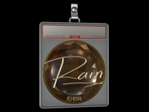 Sticker Slab | rain (Gold) | Katowice 2019