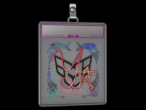 Sticker Slab | yxngstxr (Holo) | Austin 2025