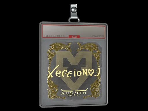 Sticker Slab | xertioN (Gold) | Austin 2025