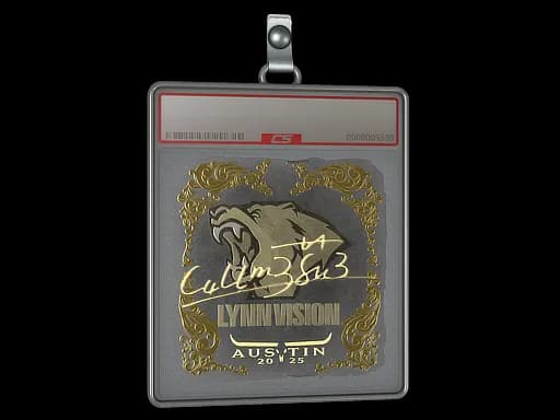 Sticker Slab | C4LLM3SU3 (Gold) | Austin 2025