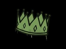 Sealed Graffiti | King Me (Battle Green)