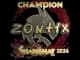 Sticker | zont1x (Gold, Champion) | Shanghai 2024 CS2 skin