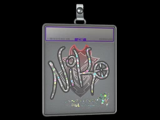 Sticker Slab | NiKo (Glitter) | Antwerp 2022