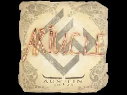 Sticker | Ariucle | Austin 2025