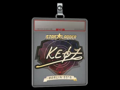 Sticker Slab | Keoz (Gold) | Berlin 2019