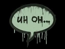 Sealed Graffiti | Uh Oh (Cash Green)