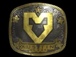 Sticker | MOUZ (Gold) | Austin 2025