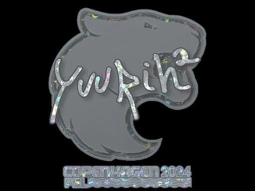 Sticker | yuurih (Glitter) | Copenhagen 2024