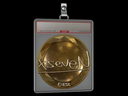 Sticker Slab | xseveN (Gold) | Katowice 2019